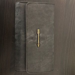 Grey Arrow Trifold Wallet
